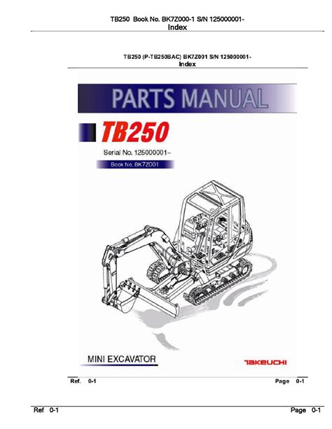 takeuchi tb250 attachment catalog